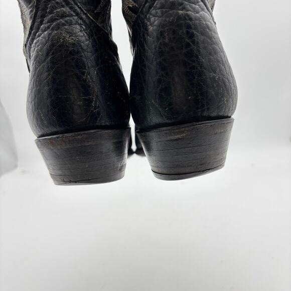 Vintage Tony Lama Thieves Market Boots Men\'s 8 D Cowboy Western main image 11